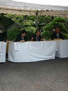 法要の祭壇